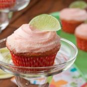 Strawberry Margarita Cupcakes