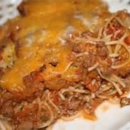 Baked Spaghetti (Paula Deen)
