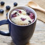 Blueberry Mug Cake