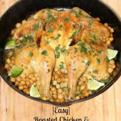 Roasted Chicken & Garbanzo Beans