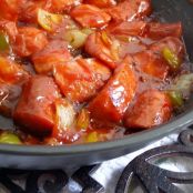 Barbecue'd Sausage
