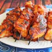 Fabulous Barbecue Chicken Kabobs