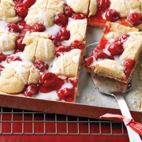 Cherry Kuchen Bars