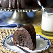 Fudge Tunnel Cake