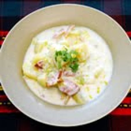 Creamy Potato Leek Soup II