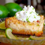Key Lime Cream Cheese Crumble Cake