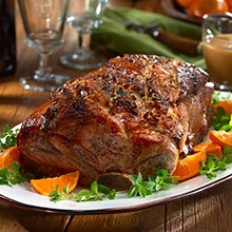 Garlicky Pernil with Shallot Gravy (GOOD)