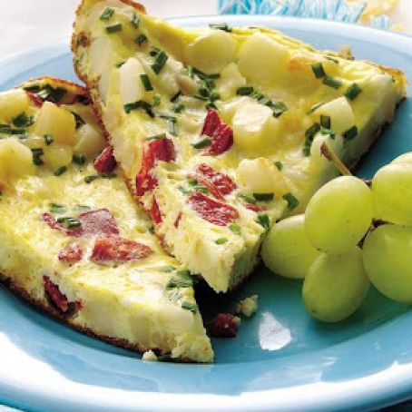 Mini Bacon and Potato Frittatas