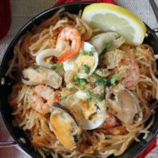 Pancit Malabon Phillipine Seafood and Noodles