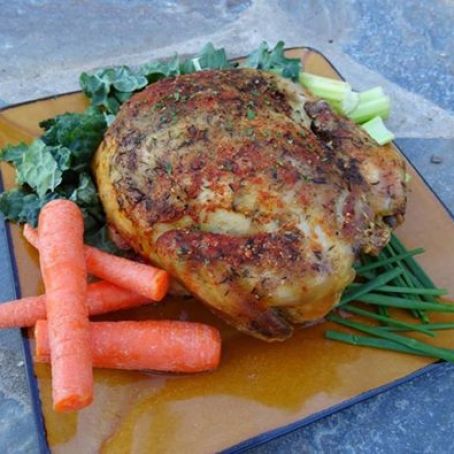 Rotisserie Crockpot Chicken