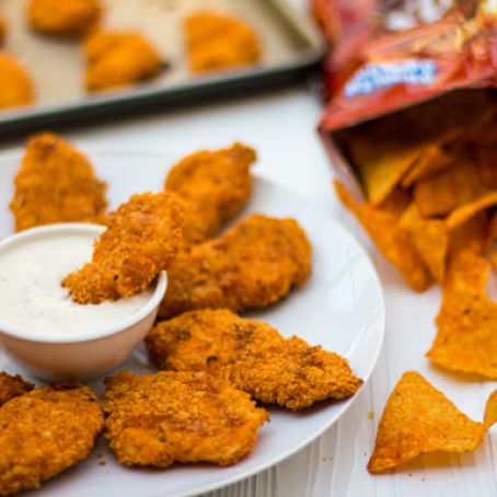 Doritos Crusted Chicken Fingers