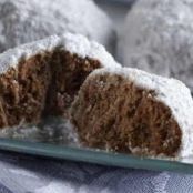 Chocolate Cinnamon Snowballs