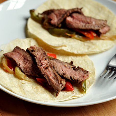 Steak Fajitas for 2