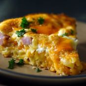 Pasta - Macaroni & Cheese Ham Pie