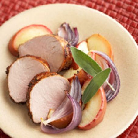 Roasted Pork with Apples