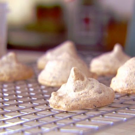 CHOCOLATE-ALMOND MERINGUES   {ellie krieger}