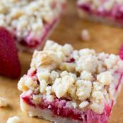 Strawberry Crumb Bars