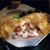 Sausage And Mushroom Calzone