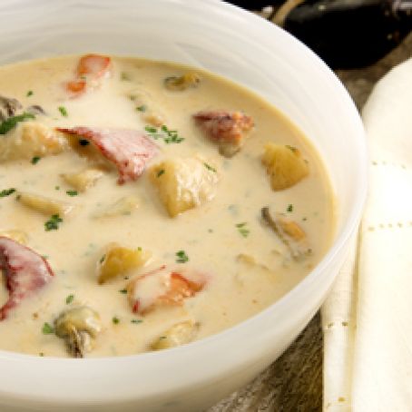 World Famous PEI Potato Shellfish Chowder