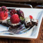 Chocolate Dessert Pizza, Flourless