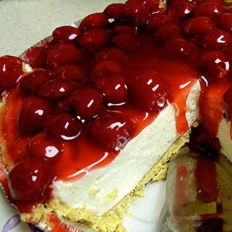 No Bake Cherry Cheesecake