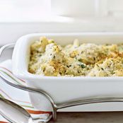 Gratin of Caulifower with Gruyere