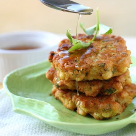 Spicy Corn Fritters