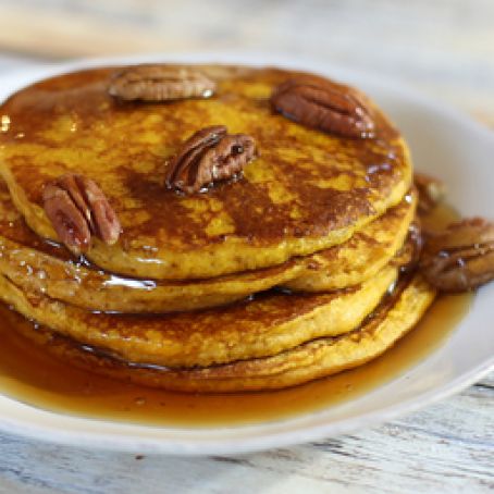 Pumpkin Cornmeal Pancakes