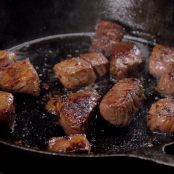 Honey Balsamic Steak Bites