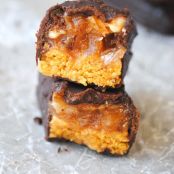 Pumpkin Snickers Bars