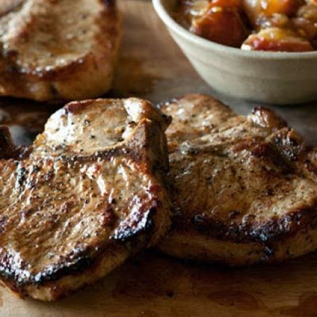 Pork Chops - Maple-Brined