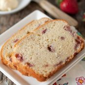 Fresh Strawberry Cream Cheese Bread