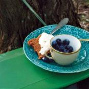 BLUEBERRIES IN GIN SYRUP