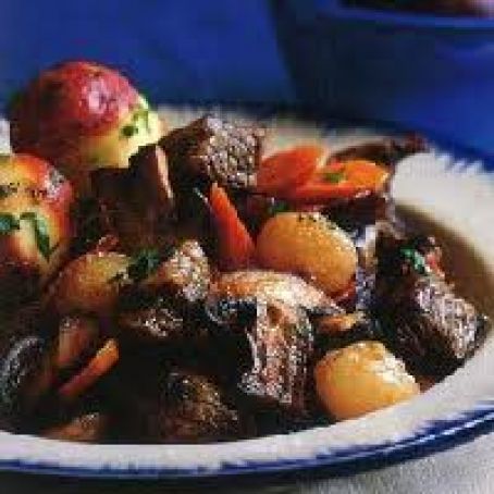 Beef and Burgundy Casserole