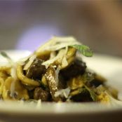 Porcini Lamb with Orecchiette
