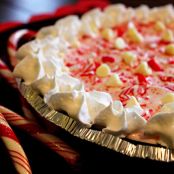 White Chocolate Peppermint Pie