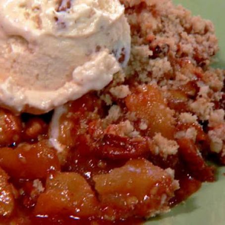 The Neely's Butterscotch Apple Crisp