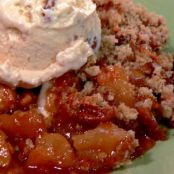 The Neely's Butterscotch Apple Crisp