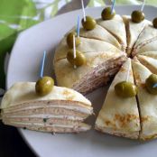 Janet's Salmon and Cream Cheese Crepe Appetizer