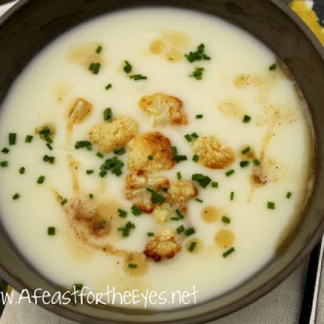 Creamless Creamy Cauliflower Soup