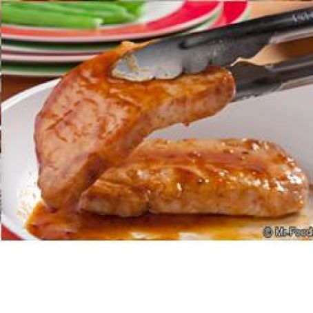Skillet Barbecued Pork Chops