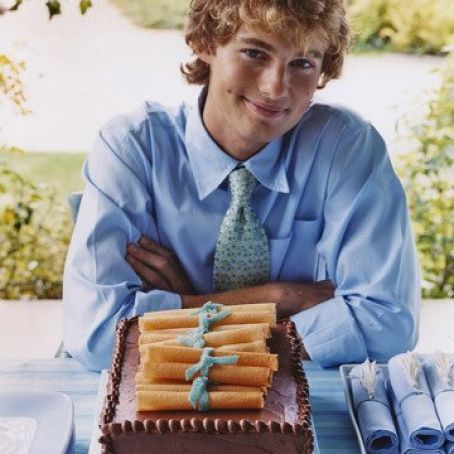 Cocoa Buttermilk Cake with Scrolled Tuiles