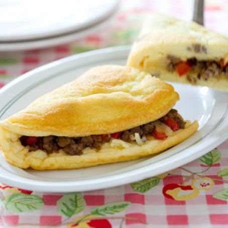 Fluffy Diner Style Cheese Omelet