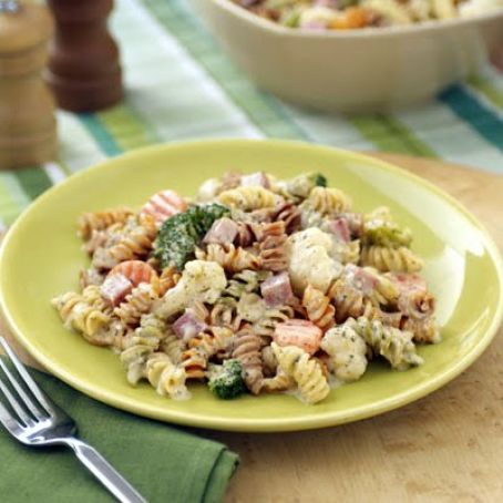 Pasta, Creamy Pesto Garden