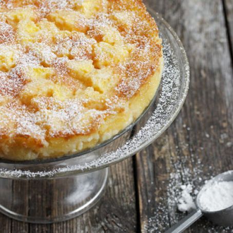 Peaches and Cream Cake