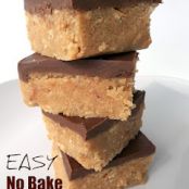 Easy No Bake Peanut Butter Bars Recipe