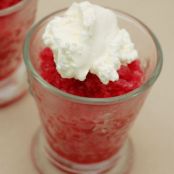 Blood Orange Juniper Granita
