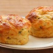 Cottage Cheese and Egg Breakfast Muffins with Ham and Cheddar