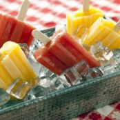 Snack:  Peach Mango Popsicle  (Whole Foods)