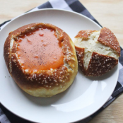 Homemade Pretzel Bread Bowls